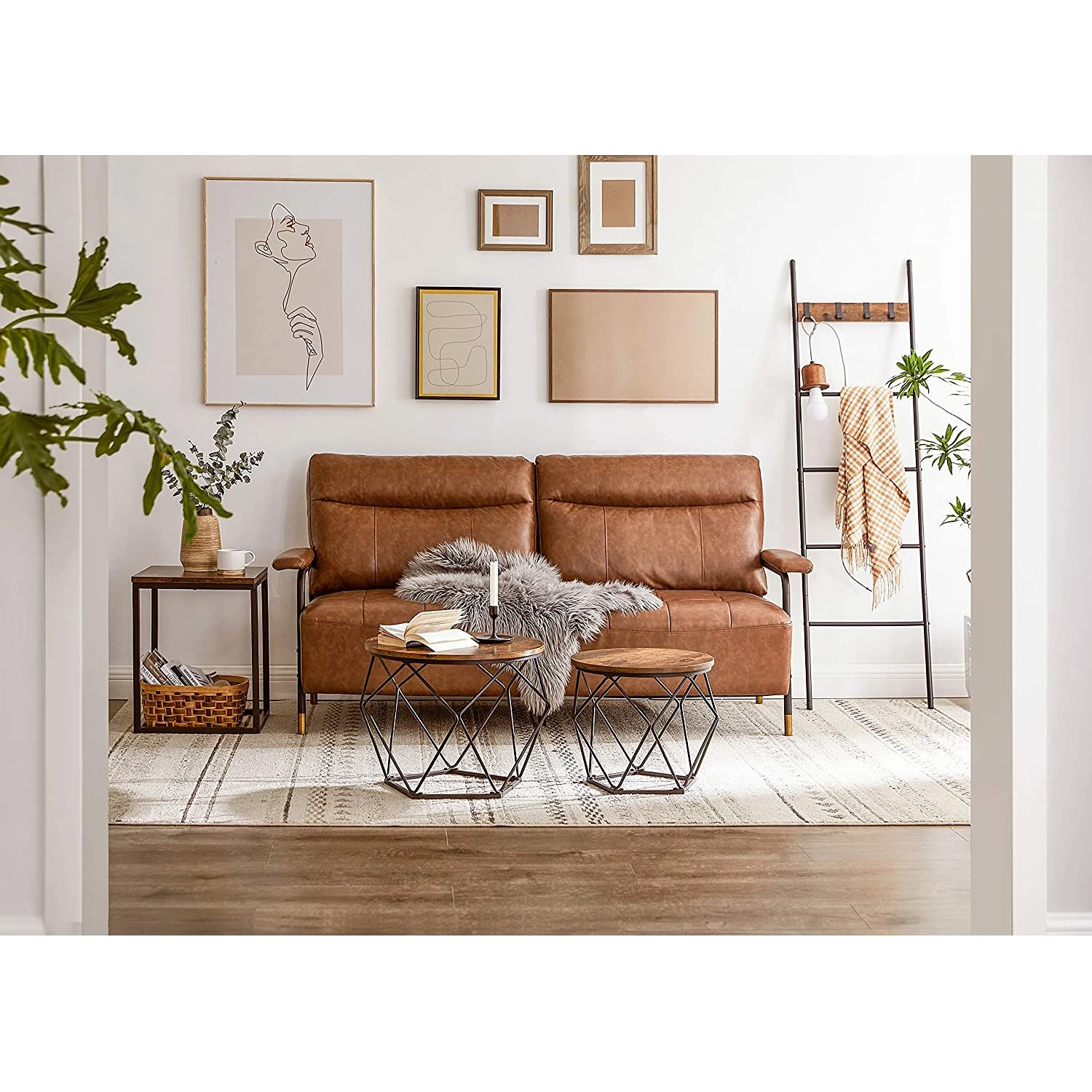 Red Living Couchtisch Tuxford II (2-teilig) - Braun 2 Red Living Couchtisch Tuxford II (2-teilig) - Braun – Bild 2