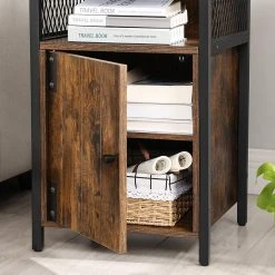 Red Living Beistelltisch Morristown - Braun / Schwarz -Wohnzimmermöbel boutique en ligne 1000283937 210813 06353700040 DETAILS P000000001000283937