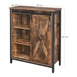 Red Living Kommode Hazlet III - Braun / Schwarz 13 Red Living Kommode Hazlet III - Braun / Schwarz -Wohnzimmermöbel boutique en ligne 1000283948 210810 15023800099 SKETCH DETAILS P000000001000283948 sketch