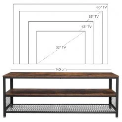 Red Living TV-Rack Morristown - Breite: 140 cm -Wohnzimmermöbel boutique en ligne 1000283969 210810 15023800116 SKETCH DETAILS P000000001000283969 sketch
