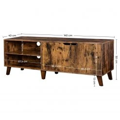 Red Living TV-Lowboard Hickling III - Braun -Wohnzimmermöbel boutique en ligne 1000283971 210810 15023800133 SKETCH DETAILS P000000001000283971 sketch