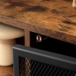 Red Living TV-Lowboard Ruhla - Braun / Schwarz -Wohnzimmermöbel boutique en ligne 1000284003 210810 15024000215 DETAILS P000000001000284003