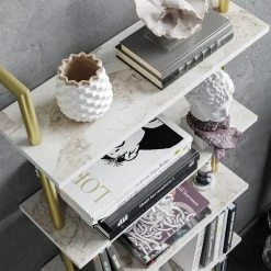 Red Living Regal Paulista - Marmor Weiß Dekor -Wohnzimmermöbel boutique en ligne 1000284349 210809 06083500119 DETAILS P000000001000284349