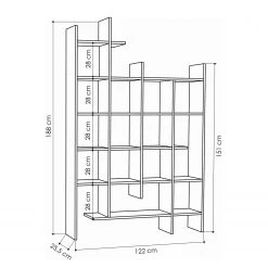 Red Living Regal Illon - Grau 5 Red Living Regal Illon - Grau -Wohnzimmermöbel boutique en ligne 1000284398 210809 06093100194 SKETCH DETAILS P000000001000284398 sketch
