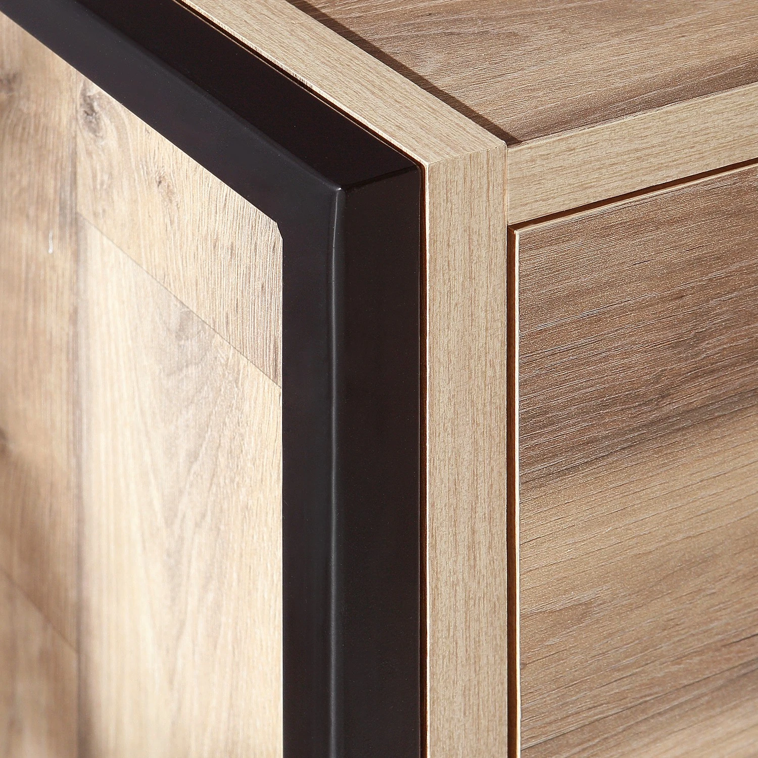 Red Living Sideboard Voru - Stabeiche Dekor / Dunkelgrau 4 Red Living Sideboard Voru - Stabeiche Dekor / Dunkelgrau – Bild 4