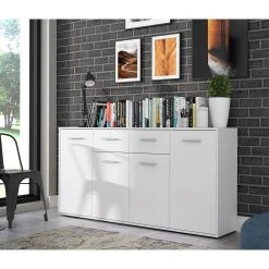 Loftscape Sideboard Aracala - Weiß -Wohnzimmermöbel boutique en ligne 1000285728 210813 14504900049 MOOD DETAILS P000000001000285728 mood