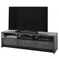 Red Living TV-Lowboard Calipso - Akazie massiv - Akazie Grau