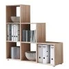 Furnitive Stufenregal Nizwa - Eiche Sonoma Dekor