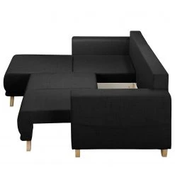 Norrwood Ecksofa Coulter - Microfaser Cadis: Schwarz -Wohnzimmermöbel boutique en ligne 1000287570 210910 11432700138 DETAILS P000000001000287570