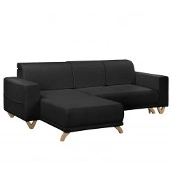 Norrwood Ecksofa Coulter - Microfaser Cadis: Schwarz -Wohnzimmermöbel boutique en ligne 1000287570 210910 11432700141 DETAILS P000000001000287570