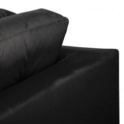 Loftscape Ecksofa Dert - Microfaser Jada: Schwarz - Ottomane davorstehend rechts -Wohnzimmermöbel boutique en ligne 1000287706 210930 133423000173 DETAILS P000000001000287706