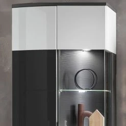 Loftscape Wohnwand Intento II (4-teilig) - Hochglanz Weiß / Anthrazit 29 Loftscape Wohnwand Intento II (4-teilig) - Hochglanz Weiß / Anthrazit -Wohnzimmermöbel boutique en ligne 1000288190 210827 12095900101 DETAILS P000000001000288190