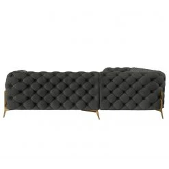 Jack & Alice Ecksofa Laviva IV - Samt Ravi: Anthrazit - 262 x 262 cm 8 Jack & Alice Ecksofa Laviva IV - Samt Ravi: Anthrazit - 262 x 262 cm -Wohnzimmermöbel boutique en ligne 1000288795 210928 11412500220 DETAILS P000000001000288795