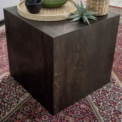 Studio Copenhagen Beistelltisch Cubus I (2er-Set) - Echtholzfurnier - Eiche Schwarz -Wohnzimmermöbel boutique en ligne 1000289254 210906 06345000022 DETAILS P000000001000289254