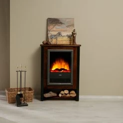 Red Living Elektrokamin Kalkutta - Mango massiv / Metall - Dunkelbraun -Wohnzimmermöbel boutique en ligne 1000289255 210908 06202200025 MOOD DETAILS P000000001000289255 mood