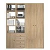 Fredriks Aktenschrank-Kombination Emporio VII - Eiche Sonoma Dekor