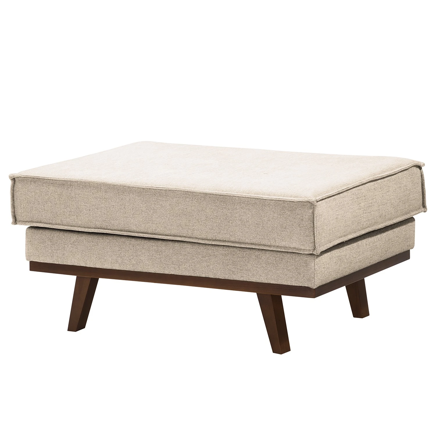 Fredriks Polsterhocker Jurga - Webstoff Sioma: Creme 1 Fredriks Polsterhocker Jurga - Webstoff Sioma: Creme