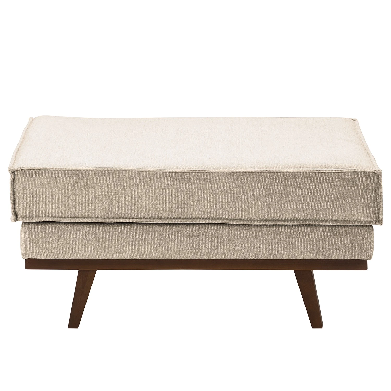 Fredriks Polsterhocker Jurga - Webstoff Sioma: Creme 2 Fredriks Polsterhocker Jurga - Webstoff Sioma: Creme – Bild 2