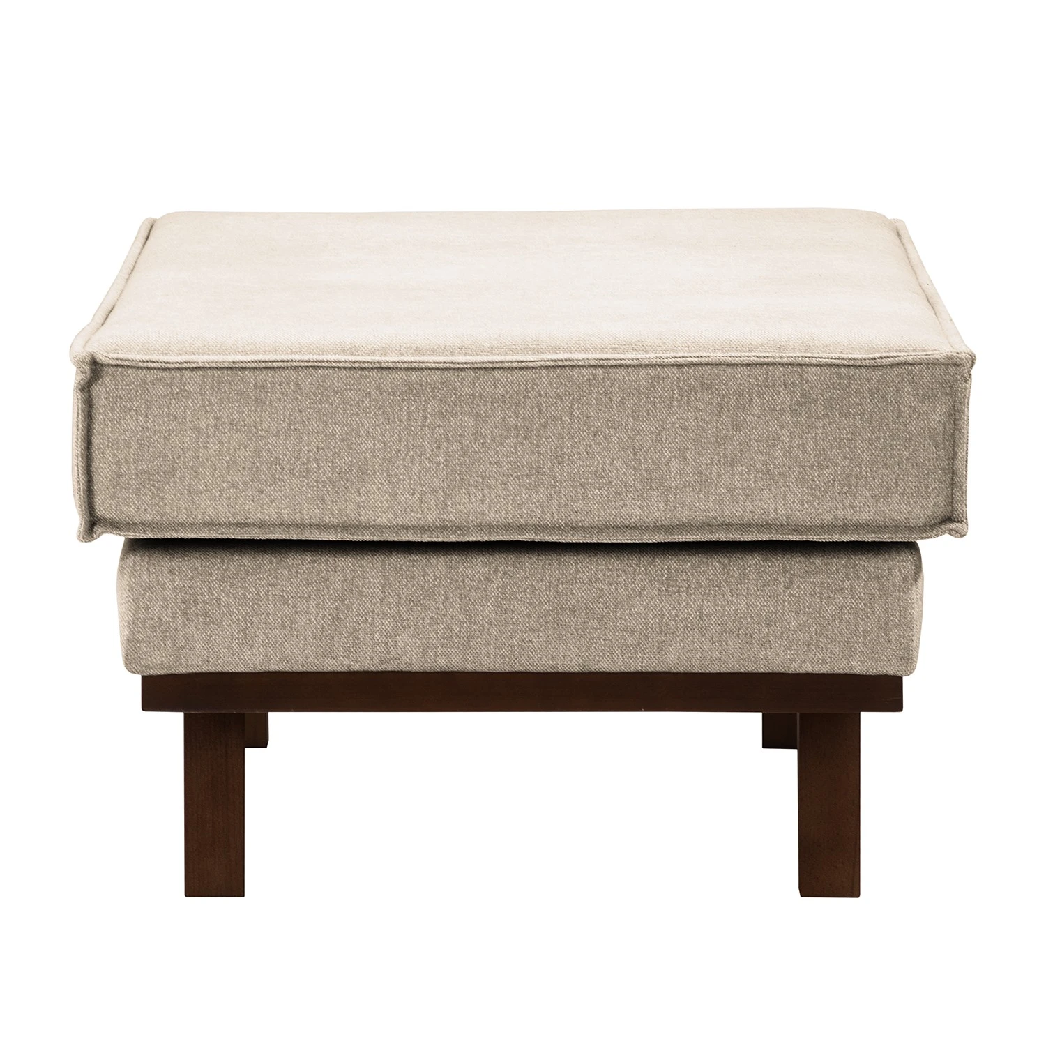 Fredriks Polsterhocker Jurga - Webstoff Sioma: Creme 3 Fredriks Polsterhocker Jurga - Webstoff Sioma: Creme – Bild 3