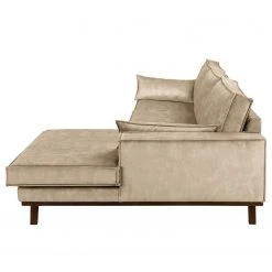 Fredriks Ecksofa Jurga - Samt Tomi: Creme - Longchair davorstehend rechts -Wohnzimmermöbel boutique en ligne 1000291966 210927 13071100842 DETAILS P000000001000291966