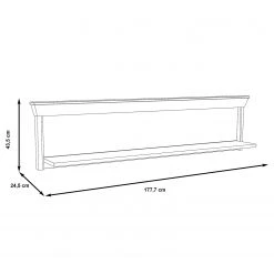 Ridgevalley Wandboard Kimbark II - Pinie Weiß Dekor -Wohnzimmermöbel boutique en ligne 1000295063 210924 143046000530 SKETCH DETAILS P000000001000295063 sketch