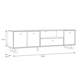 Red Living TV-Lowboard Trylith - Eiche Rustikal Dekor / Schwarz 16 Red Living TV-Lowboard Trylith - Eiche Rustikal Dekor / Schwarz -Wohnzimmermöbel boutique en ligne 1000295078 211125 144853000520 SKETCH DETAILS P000000001000295078 sketch