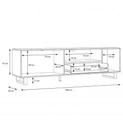 Red Living TV-Lowboard Trylith - Eiche Rustikal Dekor / Schwarz 17 Red Living TV-Lowboard Trylith - Eiche Rustikal Dekor / Schwarz -Wohnzimmermöbel boutique en ligne 1000295078 211125 144853000522 SKETCH DETAILS P000000001000295078 sketch