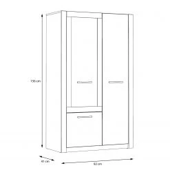 Loftscape Highboard Truth - Eiche Sonoma Dekor -Wohnzimmermöbel boutique en ligne 1000295088 211125 144855000571 SKETCH DETAILS P000000001000295088 sketch