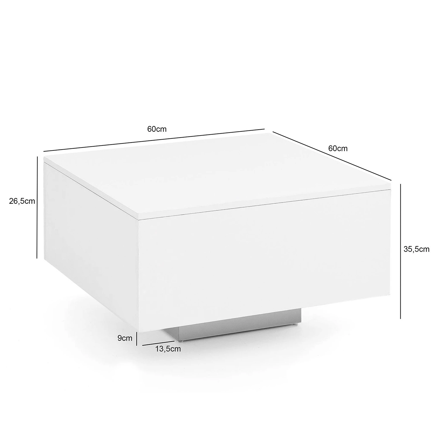 Loftscape Couchtisch Romille - Weiß 6 Loftscape Couchtisch Romille - Weiß – Bild 6