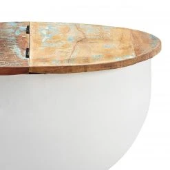 Ridgevalley Couchtisch Massaa III - Mango massiv / Metall - Mango / Weiß 14 Ridgevalley Couchtisch Massaa III - Mango massiv / Metall - Mango / Weiß -Wohnzimmermöbel boutique en ligne 1000296379 210929 06333100258 DETAILS P000000001000296379