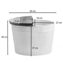 Ridgevalley Couchtisch Massaa II - Mango massiv / Metall - Mango / Weiß -Wohnzimmermöbel boutique en ligne 1000296399 210929 06333800812 SKETCH DETAILS P000000001000296399 sketch