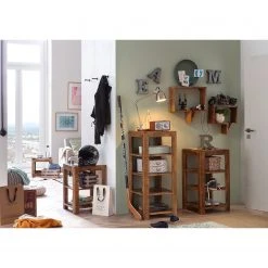 Norrwood Wandregal Darvel (2er-Set) - Mango massiv -Wohnzimmermöbel boutique en ligne 1000297184 211005 113821000024 MOOD DETAILS P000000001000297184 mood