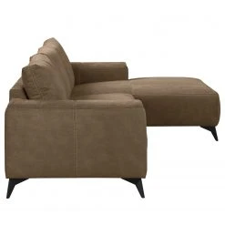 Loftscape Ecksofa Gatsby - Antiklederlook - Microfaser Zaira: Havanna - Longchair davorstehend rechts -Wohnzimmermöbel boutique en ligne 1000298281 211011 13401700099 DETAILS P000000001000298281