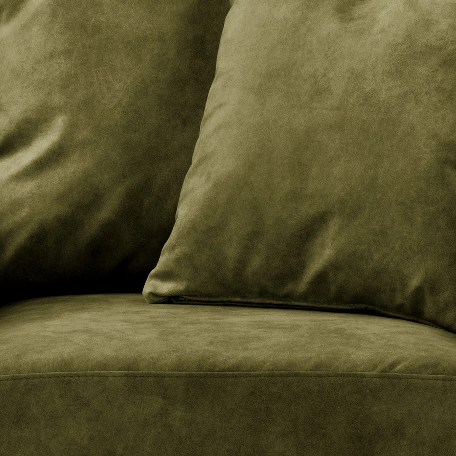 Red Living Sessel Lovis - Microfaser Rica: Antikgrün 6 Red Living Sessel Lovis - Microfaser Rica: Antikgrün – Bild 6