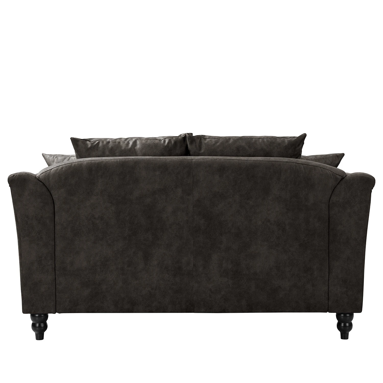 Red Living Sofa Lovis (2-Sitzer) - Microfaser Rica: Grau 4 Red Living Sofa Lovis (2-Sitzer) - Microfaser Rica: Grau – Bild 4