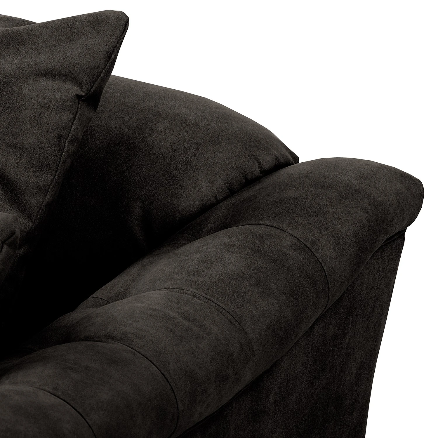 Red Living Sofa Lovis (2-Sitzer) - Microfaser Rica: Grau 15 Red Living Sofa Lovis (2-Sitzer) - Microfaser Rica: Grau – Bild 15