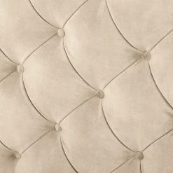 Red Living Ecksofa Grotta - Samt Tomi: Creme - Gleichschenklig - Ohne Schlaffunktion -Wohnzimmermöbel boutique en ligne 1000299054 211214 18030101686 DETAILS P000000001000299054