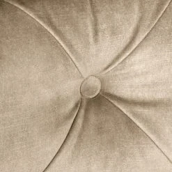 Ecksofa Merlin II - Samt Tomi: Creme - Longchair davorstehend links -Wohnzimmermöbel boutique en ligne 1000299174 211214 18052303128 DETAILS P000000001000299174