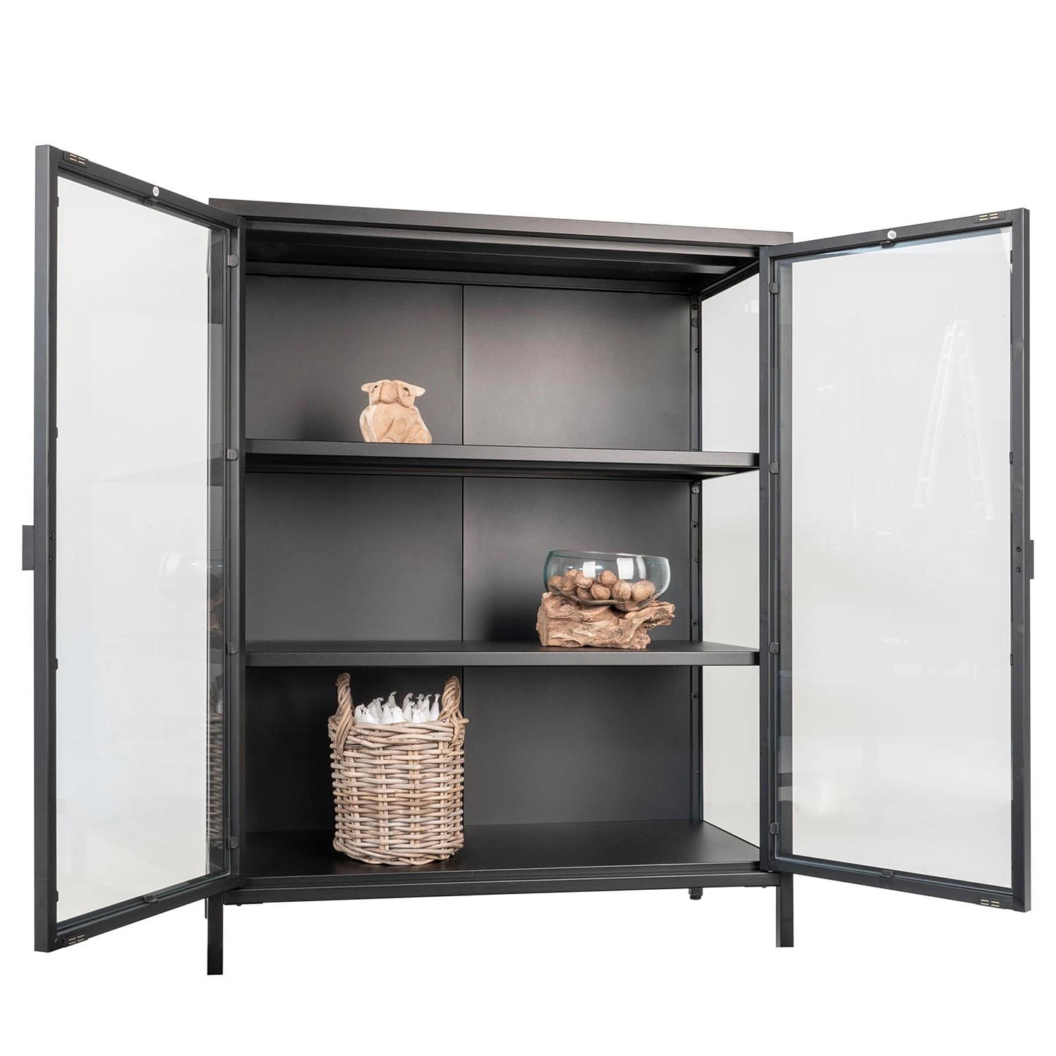 Red Living Kommode Bagh - Metall - Schwarz 5 Red Living Kommode Bagh - Metall - Schwarz – Bild 5