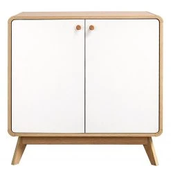 Norrwood Kommode Chelan - Weiß / Eiche Dekor -Wohnzimmermöbel boutique en ligne 1000299460 211013 13334300059 DETAILS P000000001000299460