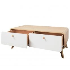 Norrwood TV-Lowboard Chelan II - Weiß / Eiche Dekor -Wohnzimmermöbel boutique en ligne 1000299467 211013 13334500066 DETAILS P000000001000299467