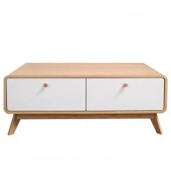 Norrwood TV-Lowboard Chelan II - Weiß / Eiche Dekor -Wohnzimmermöbel boutique en ligne 1000299467 211013 13334500077 DETAILS P000000001000299467