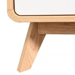 Norrwood TV-Lowboard Chelan II - Weiß / Eiche Dekor -Wohnzimmermöbel boutique en ligne 1000299467 211013 13334500099 DETAILS P000000001000299467