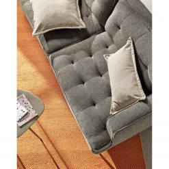 Loftscape Sofa Kastel (2-Sitzer) - Chenille Pura: Grau -Wohnzimmermöbel boutique en ligne 1000300356 211229 15021000097 MOOD DETAILS P000000001000300356 mood
