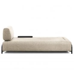 Loftscape Sofa Matt (3-Sitzer) - Flachgewebe Badra: Beige - Tablett -Wohnzimmermöbel boutique en ligne 1000300371 211229 15022300267 DETAILS P000000001000300371