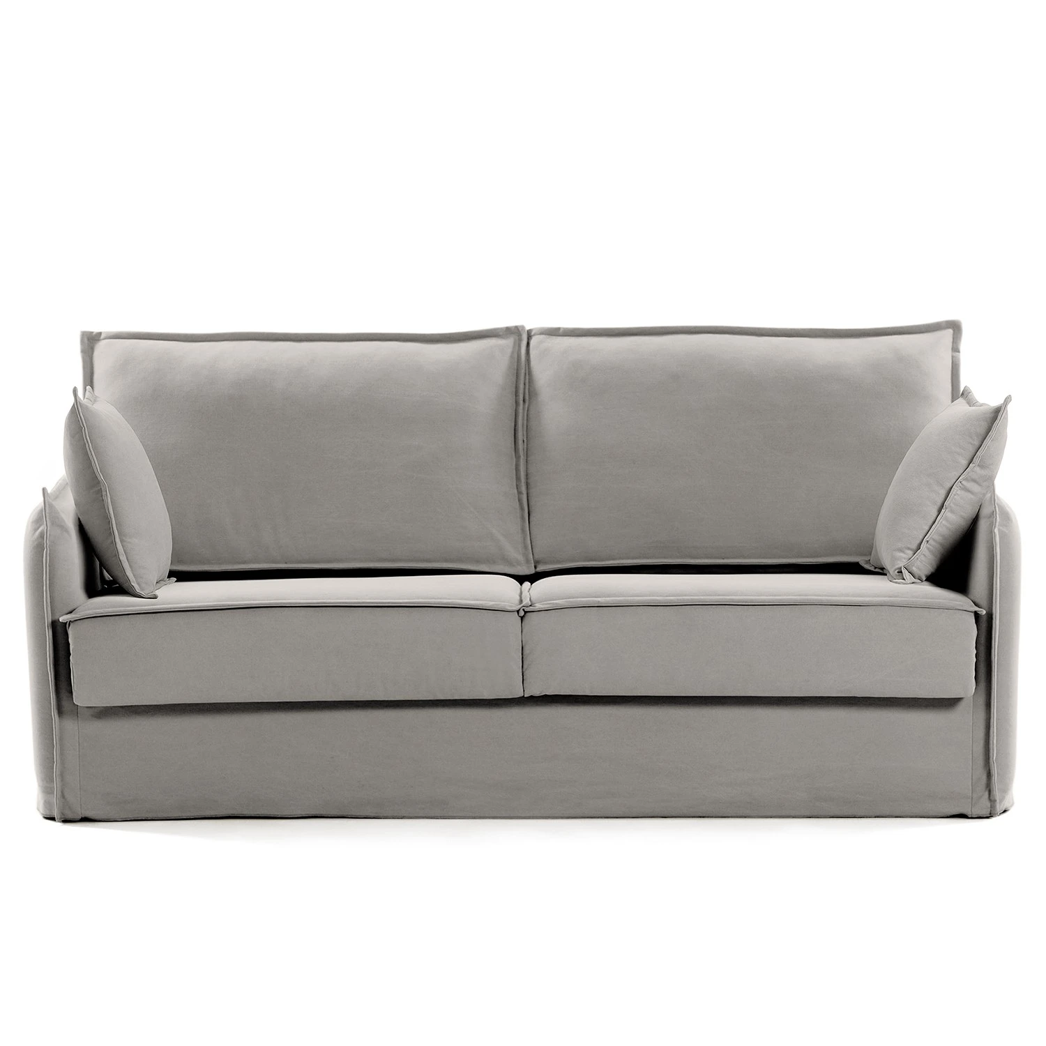 Loftscape Schlafsofa Gunn - Leinen - Leinen Blina: Hellgrau - Breite: 202 cm 7 Loftscape Schlafsofa Gunn - Leinen - Leinen Blina: Hellgrau - Breite: 202 cm – Bild 7