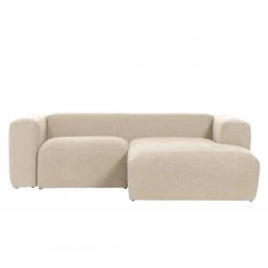 Loftscape Ecksofa Mandal II - Chenille Gratia: Beige - Longchair davorstehend rechts -Wohnzimmermöbel boutique en ligne 1000300407 211229 15030100731 DETAILS P000000001000300407