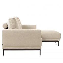 Loftscape Ecksofa Norfolk - Chenille Gratia: Beige - Longchair davorstehend rechts -Wohnzimmermöbel boutique en ligne 1000300418 211229 15031000873 DETAILS P000000001000300418