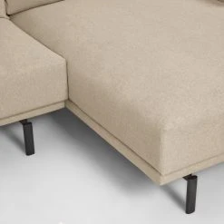 Loftscape Ecksofa Norfolk - Chenille Gratia: Beige - Longchair davorstehend rechts -Wohnzimmermöbel boutique en ligne 1000300418 211229 15031000908 DETAILS P000000001000300418