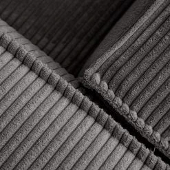 Loftscape Ecksofa Mandal III - Cordstoff Lole: Hellgrau - Breite: 320 cm - Gleichschenklig -Wohnzimmermöbel boutique en ligne 1000300430 211229 150315001026 DETAILS P000000001000300430